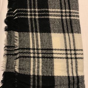Plaid Blanket Scarf
